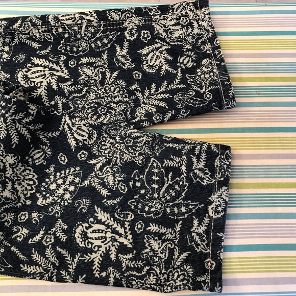 Rewash Denim Blue Jeans Womens Size 9 White Floral All Over Print - Picture 8 of 9